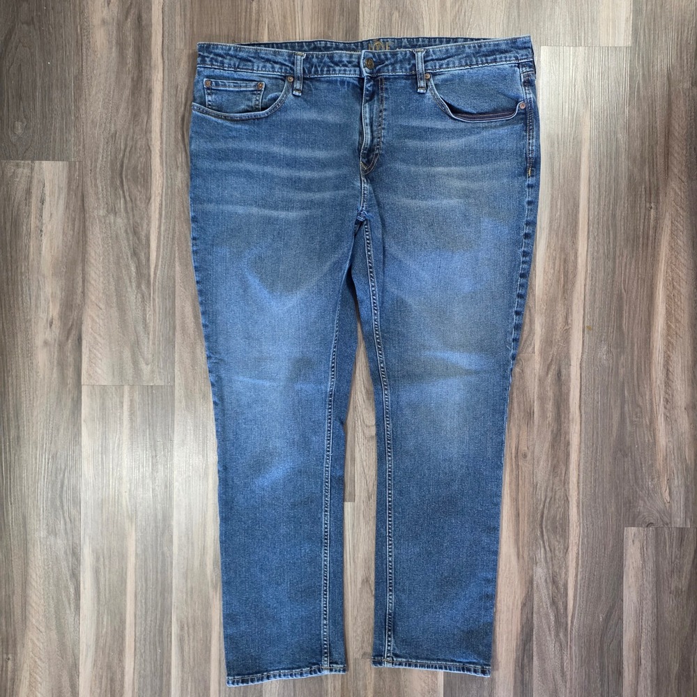 Joseph Abboud JOE‎ Mens Straight Leg Jeans Blue Medium Wash 42x32 Stretch Denim